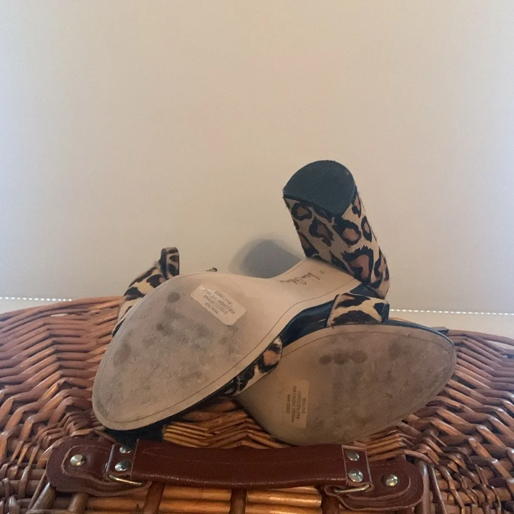 Sam Edelman Leopard Heels - Picture 2 of 6